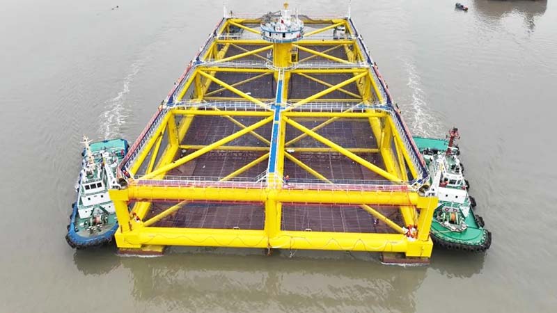 deep-sea aquaculture platform Ningde No.1