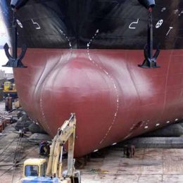 how to enhance launch safety with marine airbags